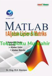 Image of MATLAB untuk Aljabar Linier & Matriks