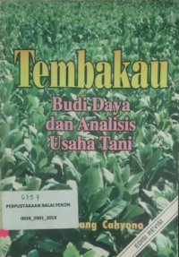 Image of Tembakau: Budi Daya dan Analisis Usaha Tani